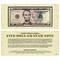 Five Dollar Star Note Protective Holder United States Genuine Currency